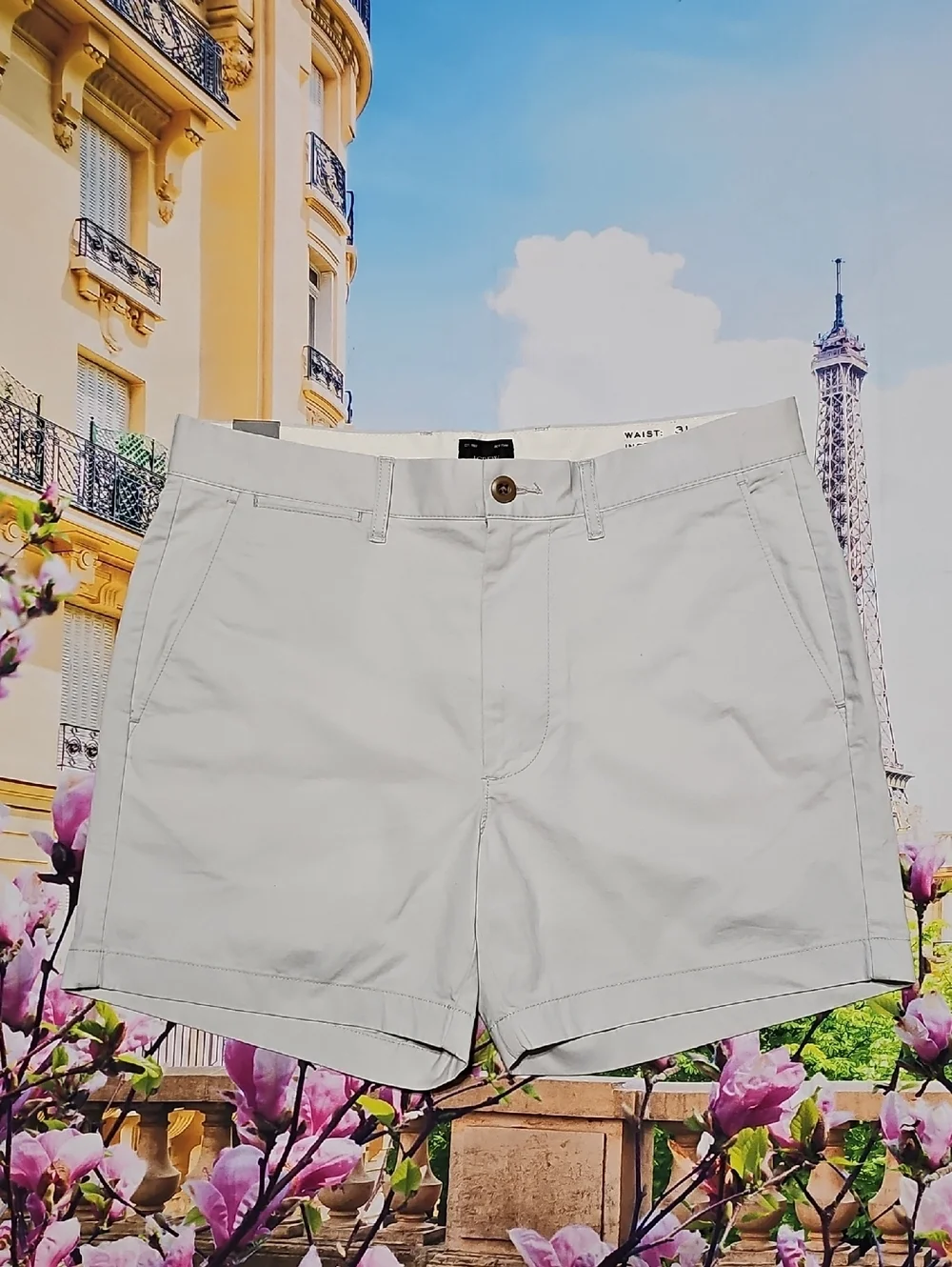J. Crew Light Gray Men's Shorts Size 31 New